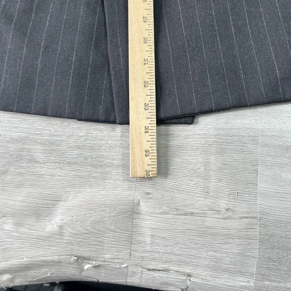 Vintage‎ Hickey Freeman Suit Jacket Mens 44 Wool Pinstripe Double Breasted USA